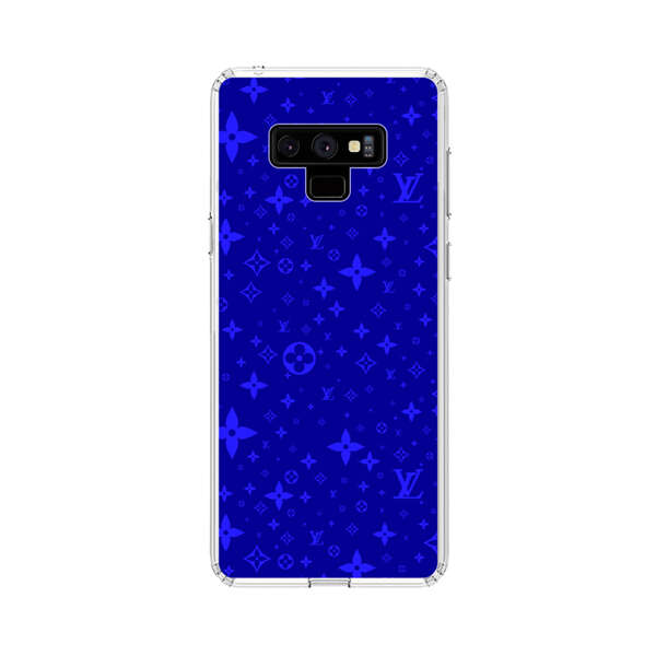 Luxury Blue Designer Pattern Samsung Galaxy Note 9 Case