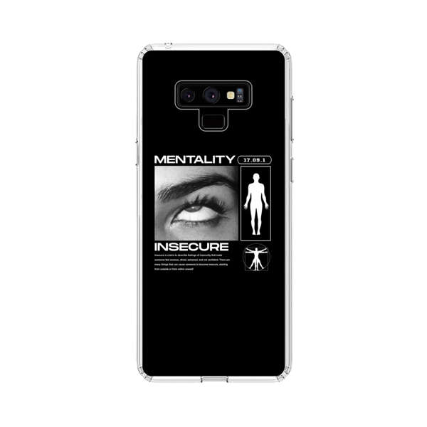 Mentality Insecure Eye Art Samsung Galaxy Note 9 Case
