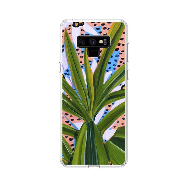 Tropical Leaves Abstract Pattern Samsung Galaxy Note 9 Case