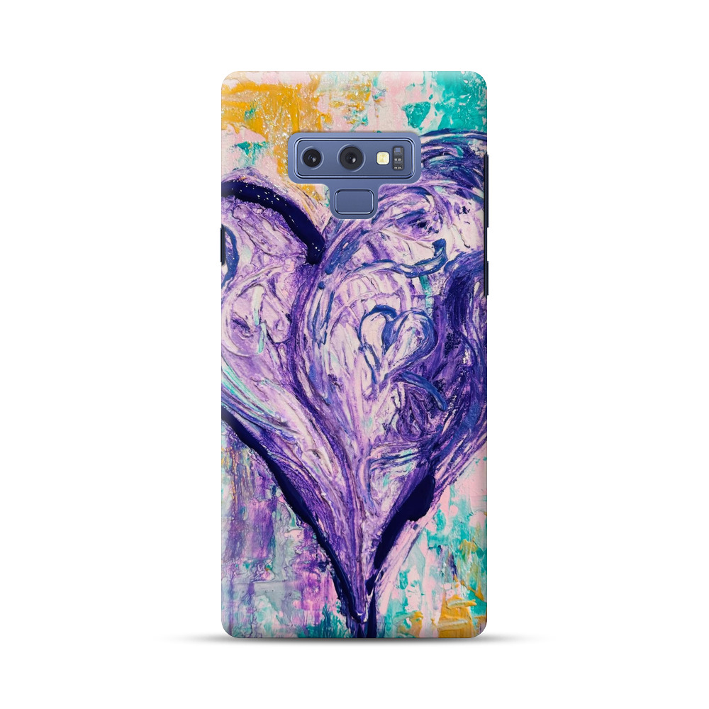 heart artwork Samsung Galaxy Note 9 Hard Case