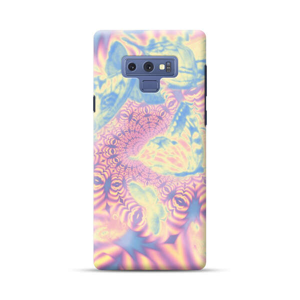 Ethereal Butterflies Psychedelic Swirl Samsung Galaxy Note 9 Hard Case