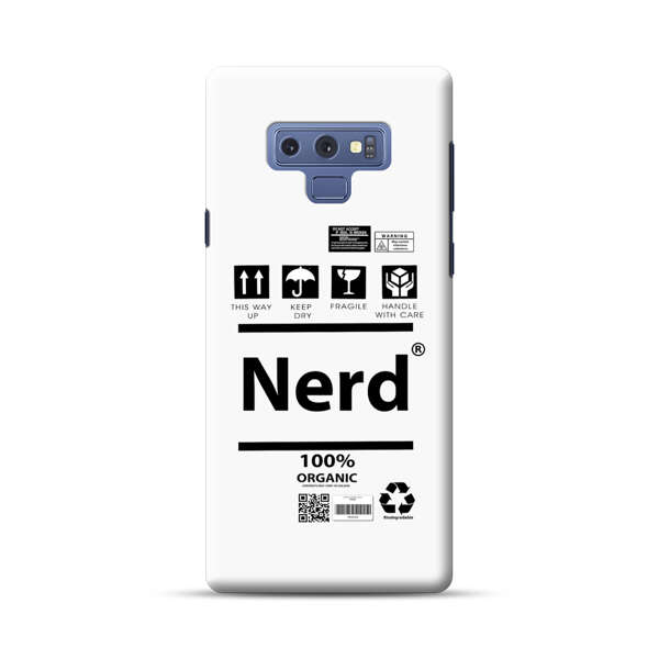 Minimalist Nerd Shipping Icons Design Samsung Galaxy Note 9 Hard Case