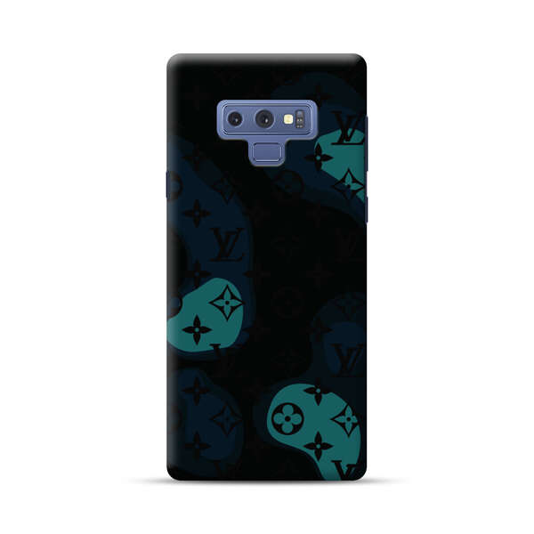 Modern Abstract Question Marks with Luxury Motifs Samsung Galaxy Note 9 Hard Case