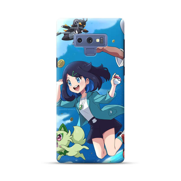 Vibrant Cartoon Characters Adventure Samsung Galaxy Note 9 Hard Case