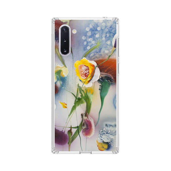 Abstract Colorful Flowers Samsung Galaxy Note10 Case
