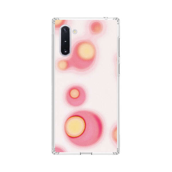 Abstract Pink and Yellow Blobs Samsung Galaxy Note10 Case