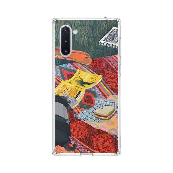 Charming Picnic Scene with Blanket and Food Samsung Galaxy Note10 Case