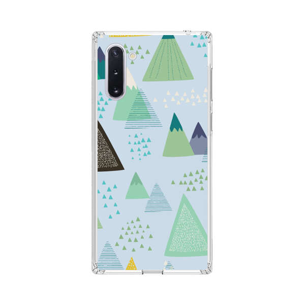 Colorful Abstract Mountain Pattern Samsung Galaxy Note10 Case
