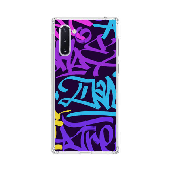 Colorful Graffiti Pattern Samsung Galaxy Note10 Case