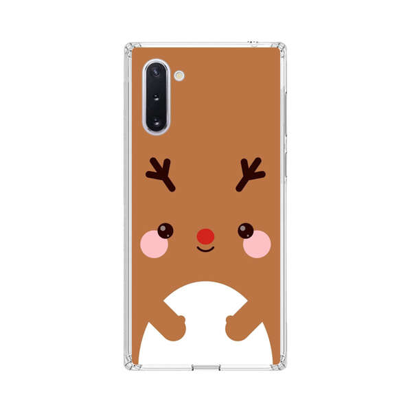 Cute Minimalist Reindeer Cartoon Samsung Galaxy Note10 Case