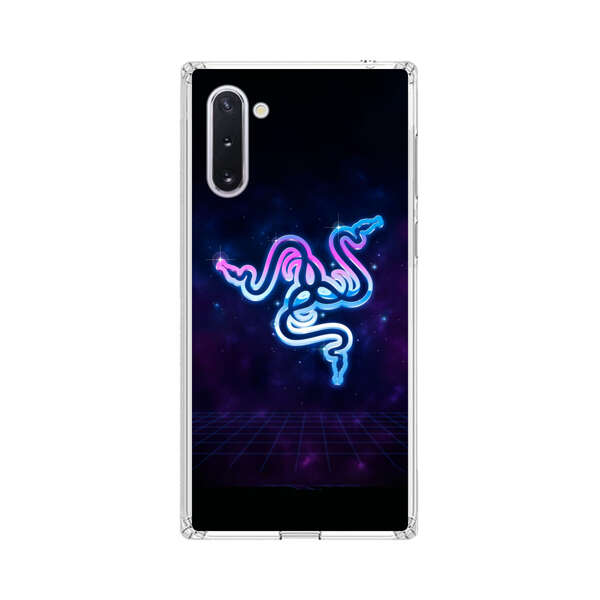 Glowing Neon Triple Snake Samsung Galaxy Note10 Case