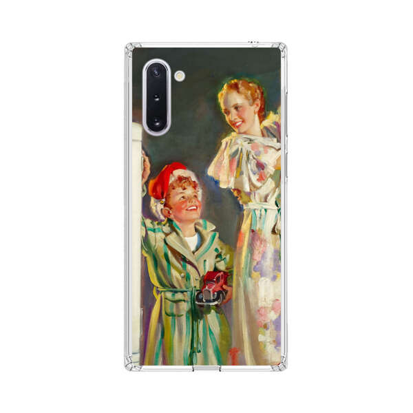 Joyful Family Christmas Celebration Samsung Galaxy Note10 Case