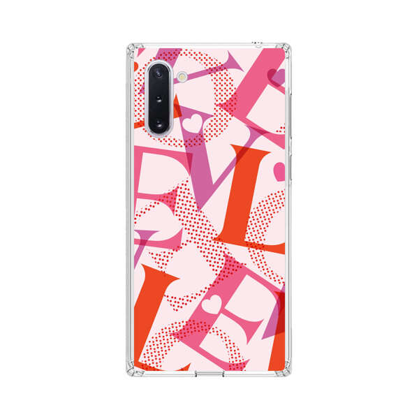 Love Colorful Letters Pattern Samsung Galaxy Note10 Case