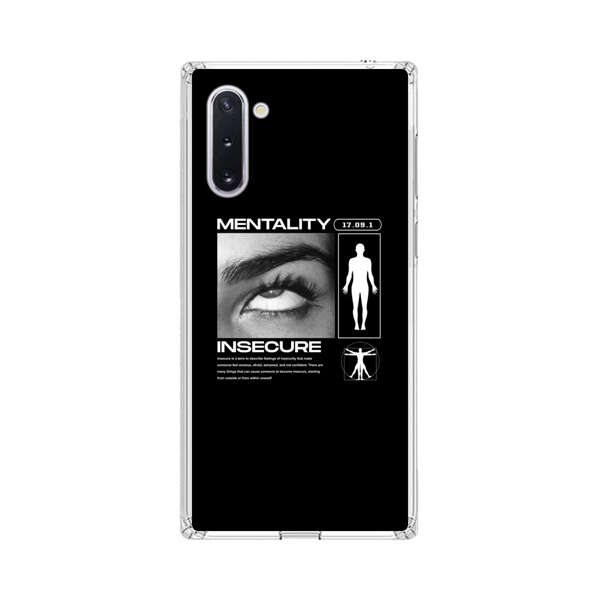 Mentality Insecure Eye Art Samsung Galaxy Note10 Case