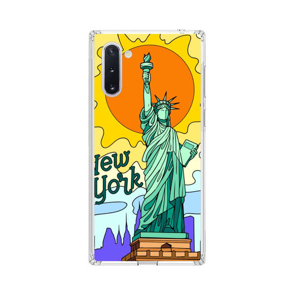 Statue of Liberty New York Artistic Sun Samsung Galaxy Note10 Case