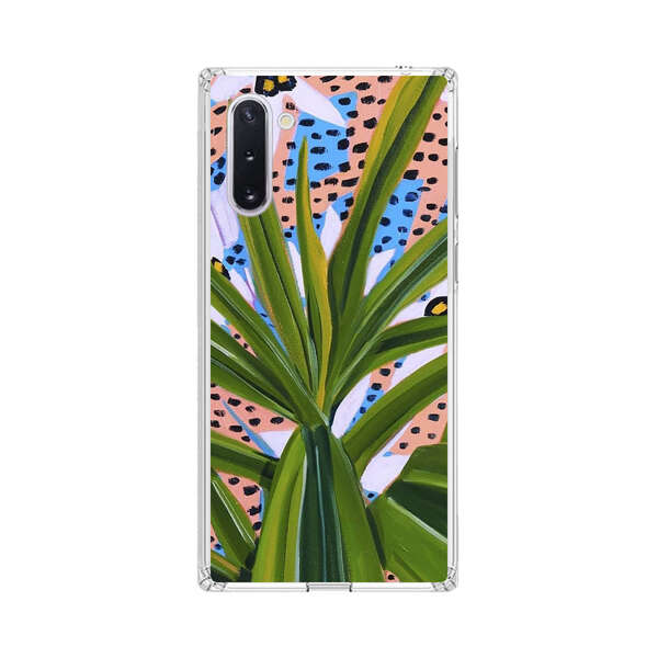 Tropical Leaves Abstract Pattern Samsung Galaxy Note10 Case