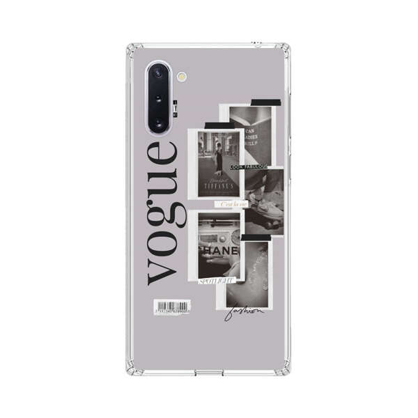 Vogue Fashion Collage Minimalist Samsung Galaxy Note10 Case