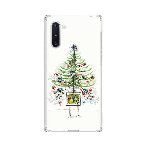Whimsical Christmas Tree Artistic Design Samsung Galaxy Note10 Case