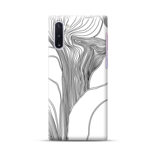 Abstract Line Art Design Samsung Galaxy Note10 Hard Case
