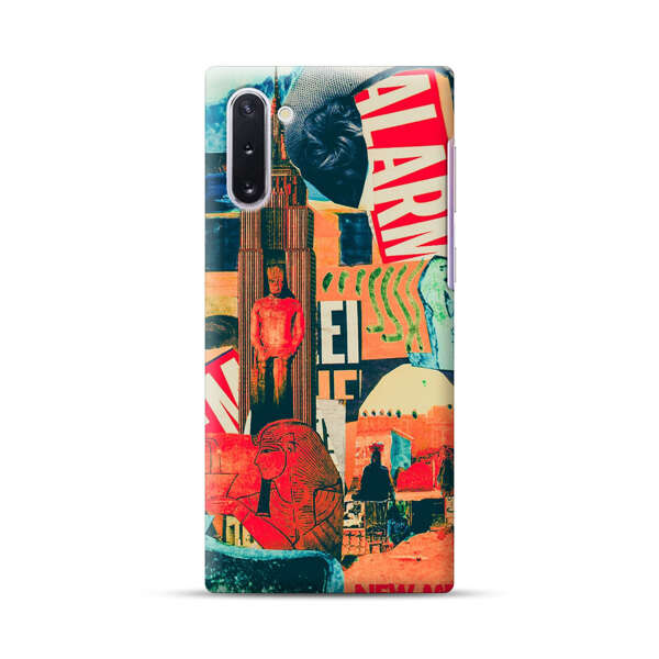 Artistic Urban Collage Samsung Galaxy Note10 Hard Case
