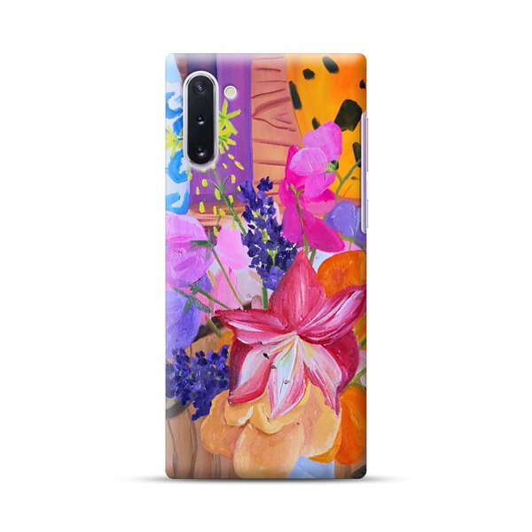 Bright Vibrant Floral Still Life Samsung Galaxy Note10 Hard Case