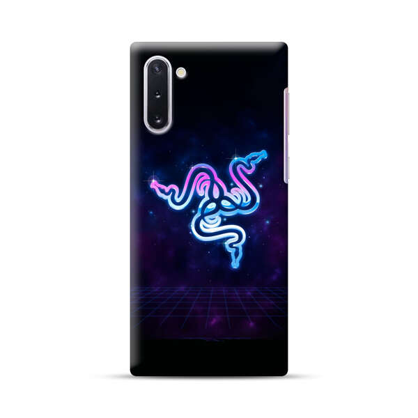 Glowing Neon Triple Snake Samsung Galaxy Note10 Hard Case
