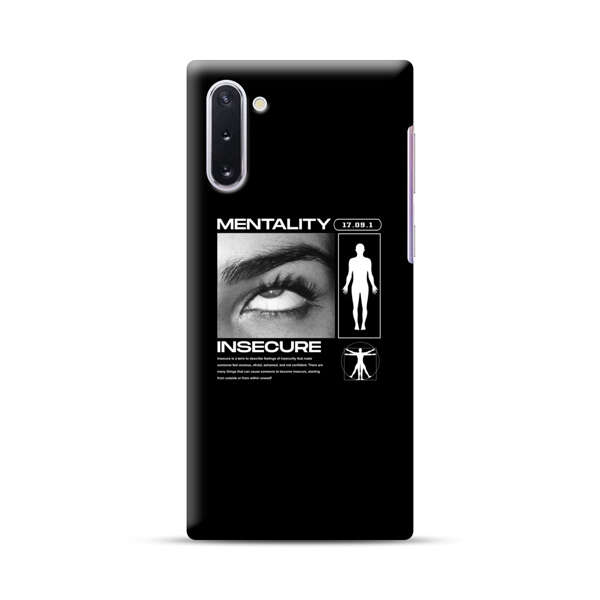 Mentality Insecure Eye Art Samsung Galaxy Note10 Hard Case