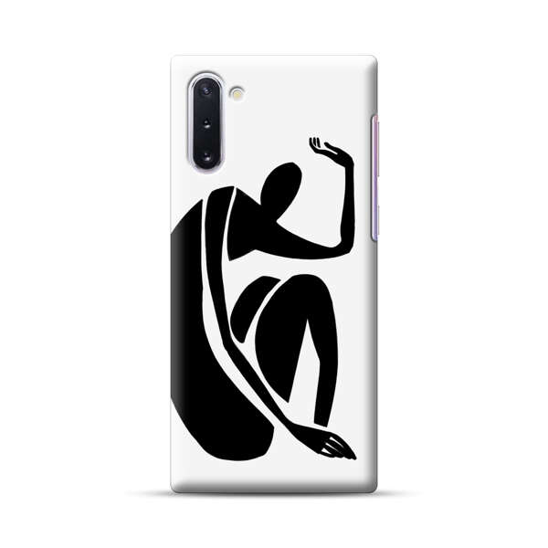Minimalist Abstract Human Figure Samsung Galaxy Note10 Hard Case