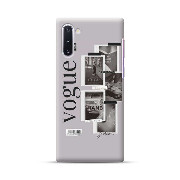Vogue Fashion Collage Minimalist Samsung Galaxy Note10 Hard Case