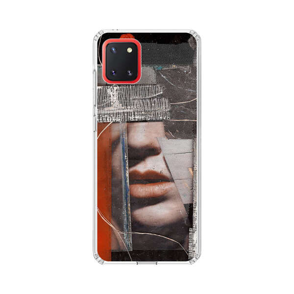 Abstract Collage Close Up Face Samsung Galaxy Note10 Lite Case