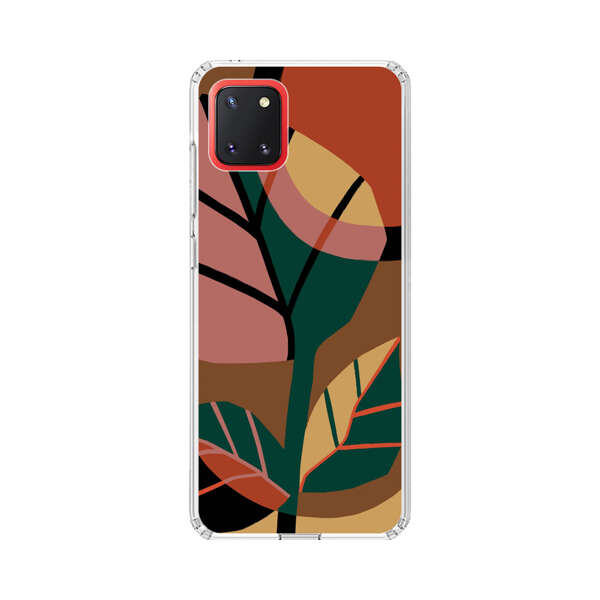 Abstract Geometric Leaves Design Samsung Galaxy Note10 Lite Case