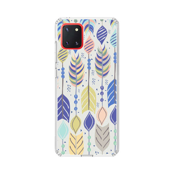 Colorful Feathers Pattern Pastel Samsung Galaxy Note10 Lite Case
