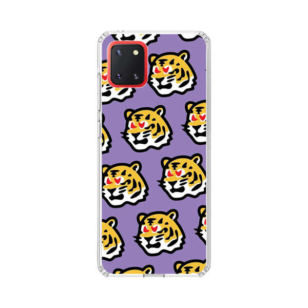 Cute Tiger with Heart Eyes Pattern Samsung Galaxy Note10 Lite Case