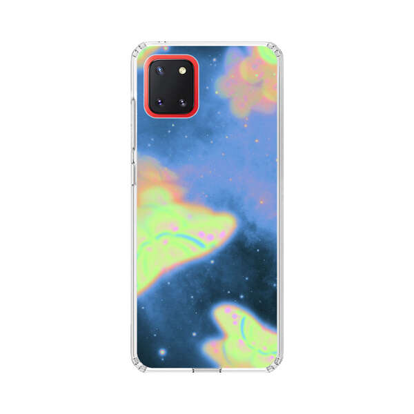 Dreamy Glowing Cosmic Butterflies Samsung Galaxy Note10 Lite Case