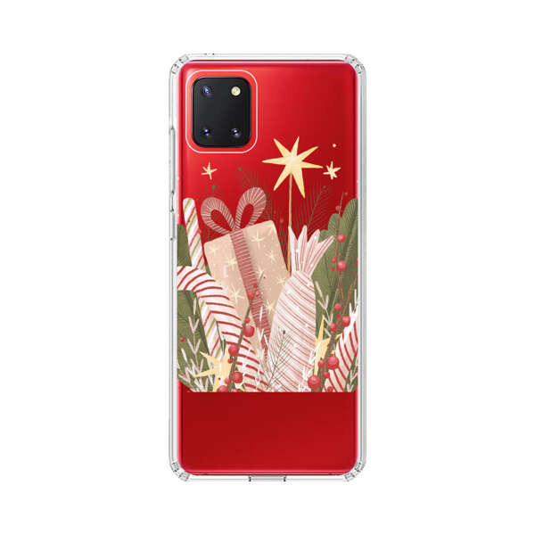 Festive Candy Canes and Holiday Gifts Samsung Galaxy Note10 Lite Case