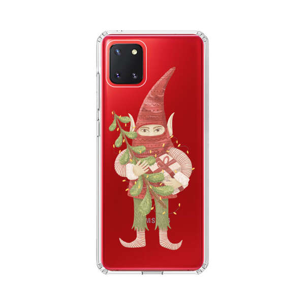 Holiday Gnome with Mistletoe and Gift Samsung Galaxy Note10 Lite Case