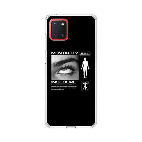 Mentality Insecure Eye Art Samsung Galaxy Note10 Lite Case