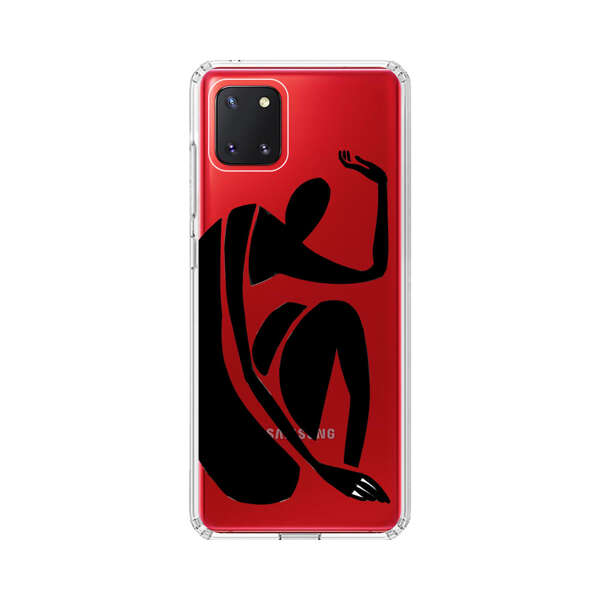 Minimalist Abstract Human Figure Samsung Galaxy Note10 Lite Case