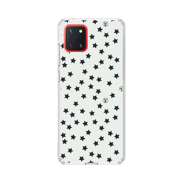 Minimalist Black Stars Pattern Samsung Galaxy Note10 Lite Case