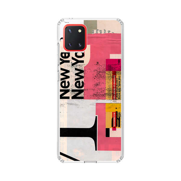 Modern Abstract Collage Artwork Samsung Galaxy Note10 Lite Case