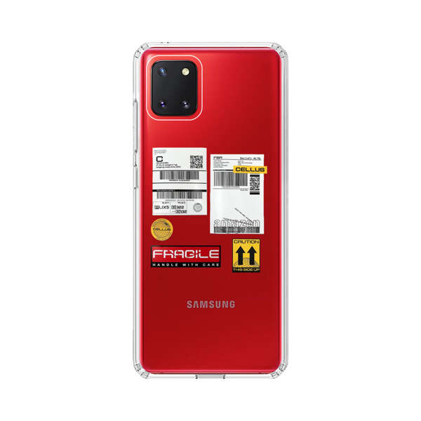 Shipping Labels and Fragile Handling Stickers Samsung Galaxy Note10 Lite Case