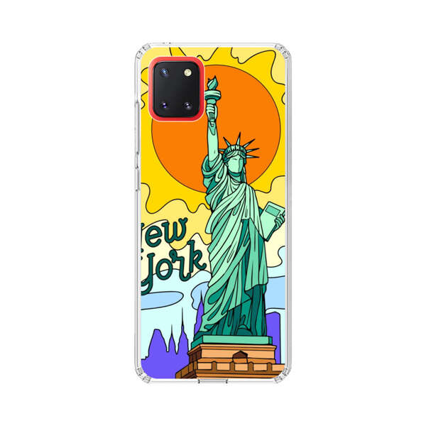 Statue of Liberty New York Artistic Sun Samsung Galaxy Note10 Lite Case