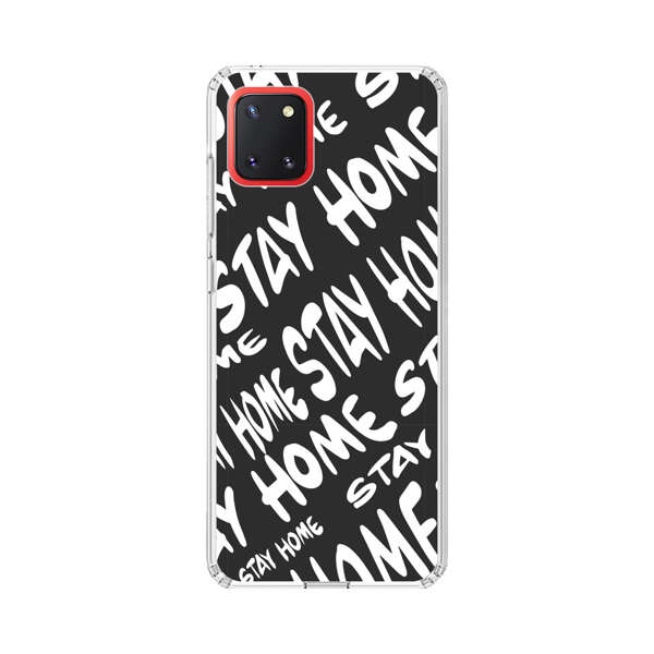 Stay Home Pattern Samsung Galaxy Note10 Lite Case