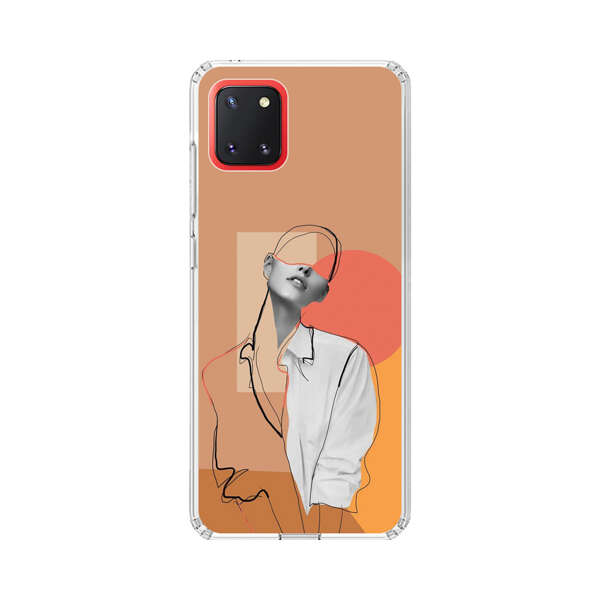 Stylish Abstract Portrait Art Samsung Galaxy Note10 Lite Case