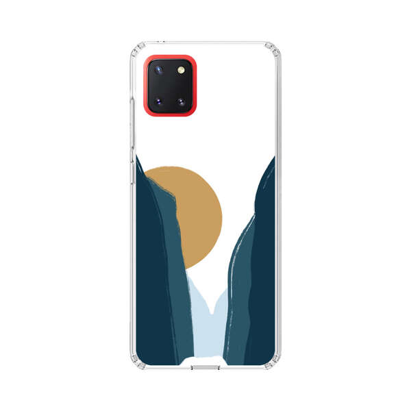 Sunset Between Dark Cliffs Samsung Galaxy Note10 Lite Case