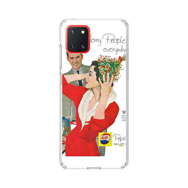 Vintage Pepsi-Cola Holiday Advertisement Samsung Galaxy Note10 Lite Case
