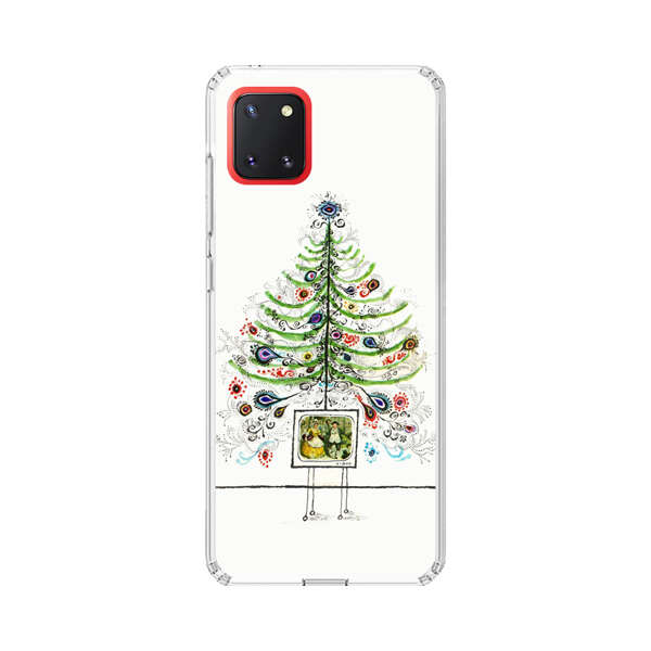 Whimsical Christmas Tree Artistic Design Samsung Galaxy Note10 Lite Case