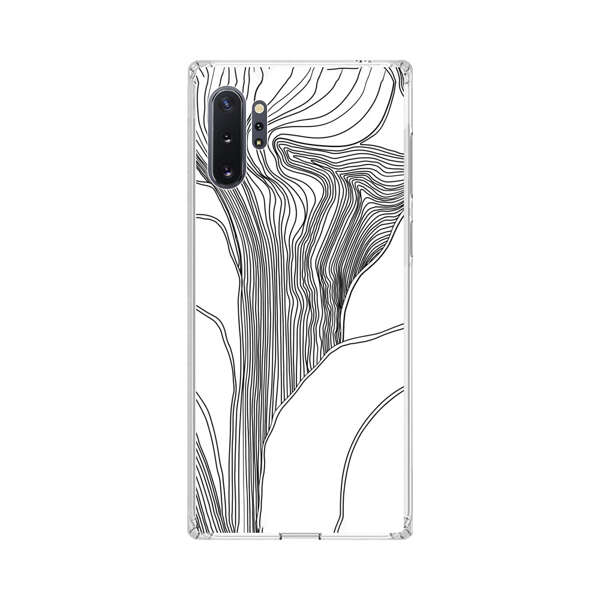 Abstract Line Art Design Samsung Galaxy Note10 Plus Case