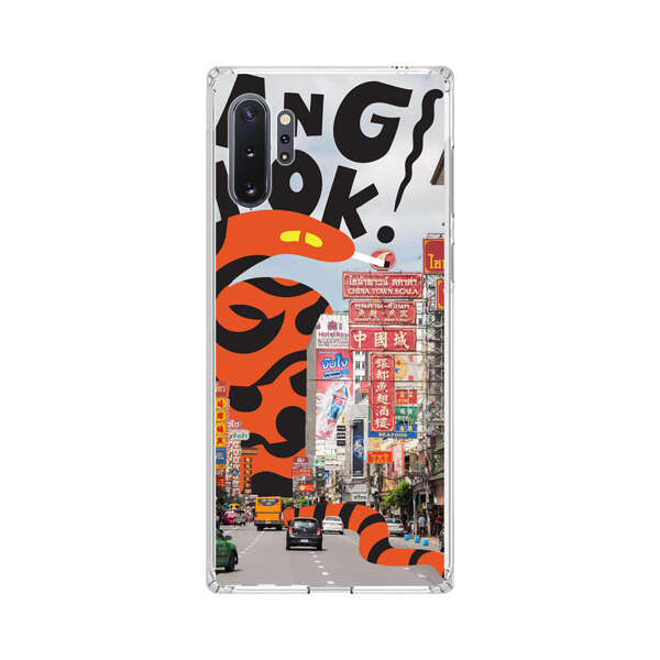 Bangkok Chinatown Snake Street Scene Samsung Galaxy Note10 Plus Case