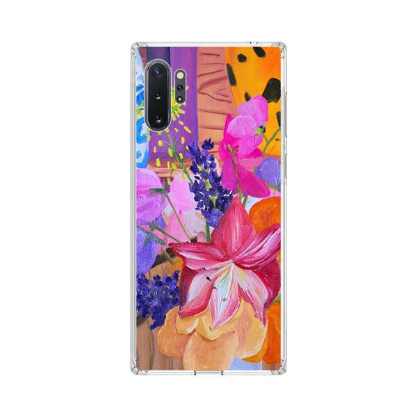 Bright Vibrant Floral Still Life Samsung Galaxy Note10 Plus Case